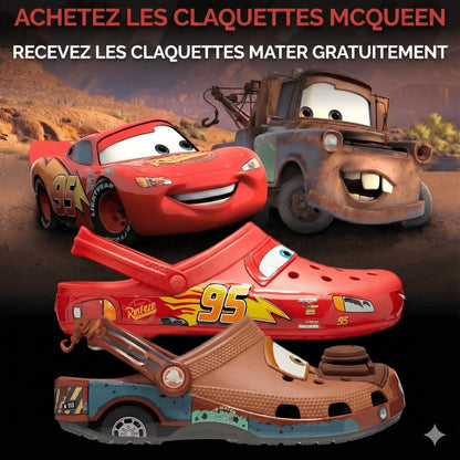 CLAQUETTES LIGHTNING MCQUEEN – MATER OFFERT
